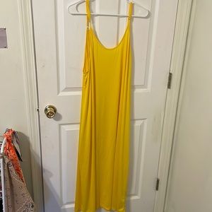 Yellow dress